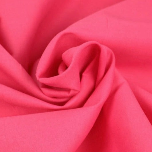 PINK BOMULLSPOPLIN