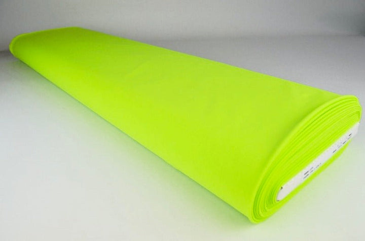 NEON LIME GRÖN LYCRA TYG TILL BADEKLÄDER OCH SPORTKLÄDER
