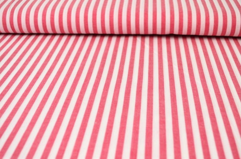 PINK GINGHAM RANDIGT BOMULLSTYG 6,5 MM