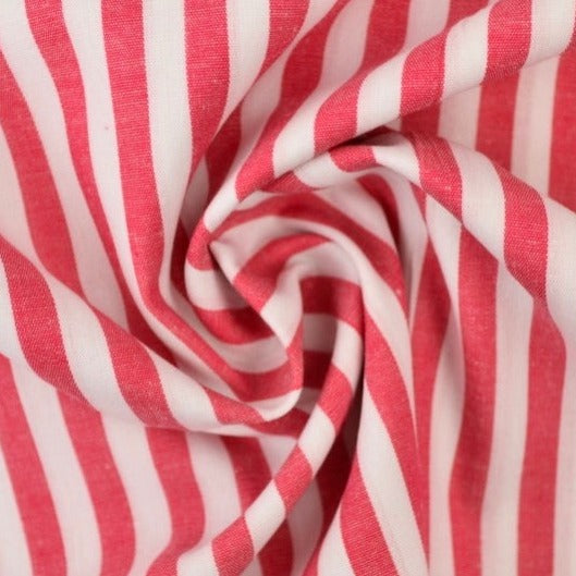 PINK GINGHAM RANDIGT BOMULLSTYG 6,5 MM
