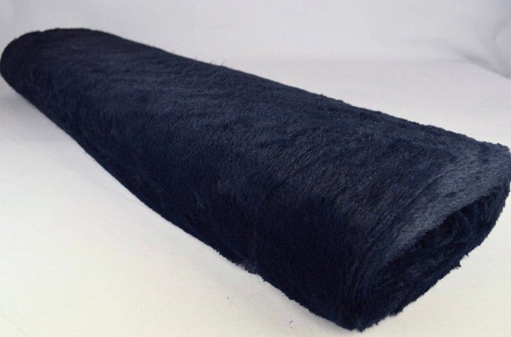 NAVY PLYSCHTYG MED STRETCH OCH KORT LUGG