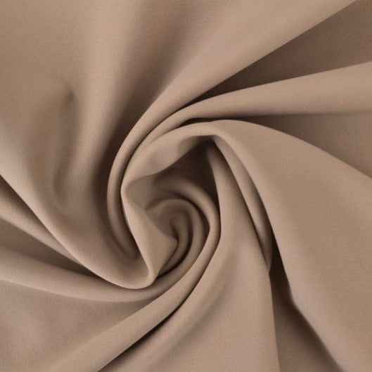 TAUPE LYCRA TYG TILL BADEKLÄDER OCH SPORTKLÄDER