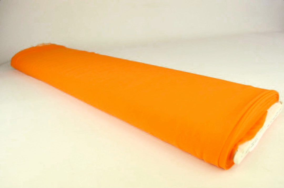 ORANGE LÄTT SEMI TRANSPARENT CHIFFONG TYG