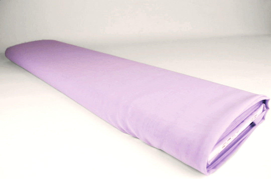 LAVENDEL LÄTT SEMI TRANSPARENT CHIFFONG TYG