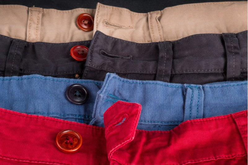 BORDEAUX TWILL TYG FÖR BYXOR ELLER YTTERKLÄDER