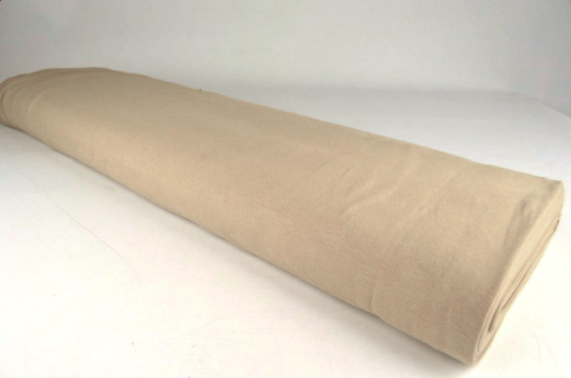 BEIGE BOMULLSJERSEY