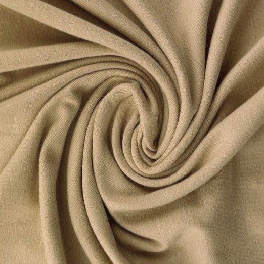 BEIGE BOMULLSJERSEY
