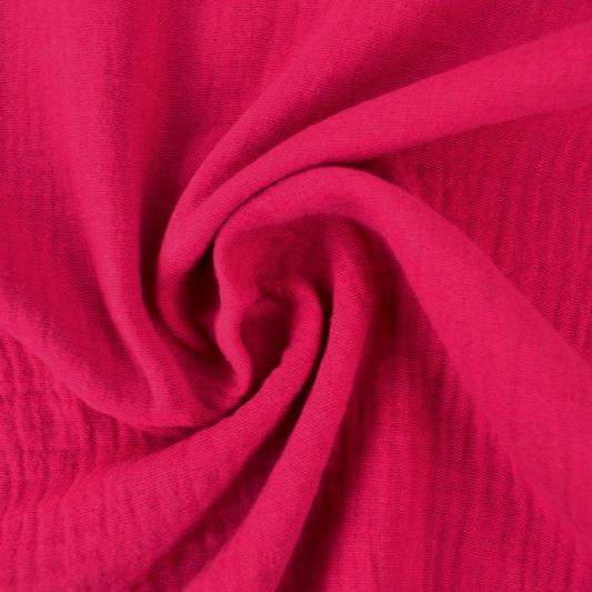 PINK MUSLIN - MJUKT  DUBBELLAG MUSLINTYG (DUBBEL GASVÄV)