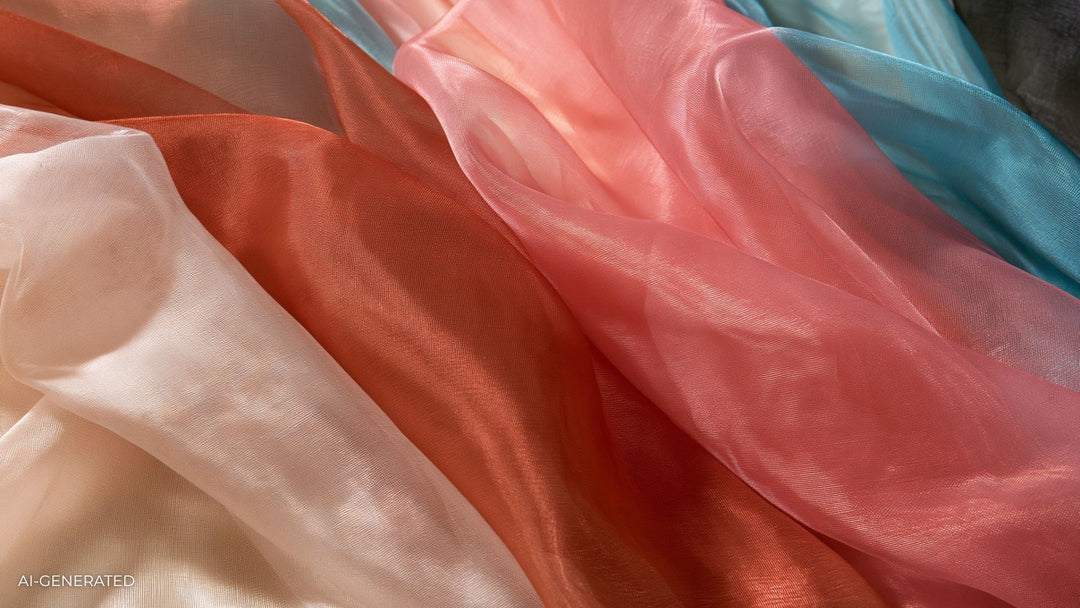 Organza tyg – Lätt, transparent och elegant tyg till klänningar och dekoration