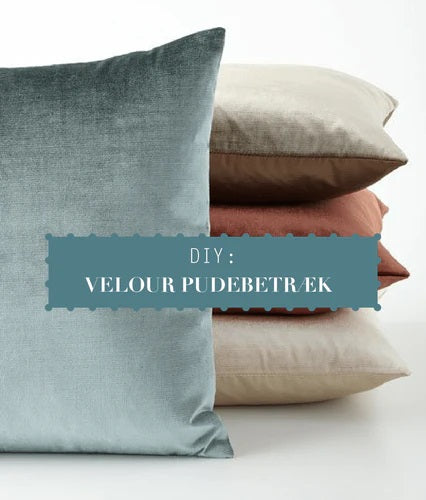 DIY: Velour pudebetræk