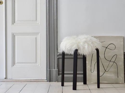 DIY: Gör din egen pälsstol med fuskpäls