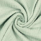 MINTGRÖN DOUBLE GAUZE EKOLOGISK MUSLIN