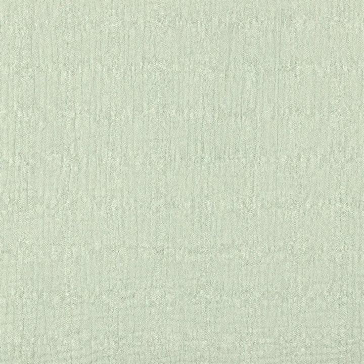 MINTGRÖN DOUBLE GAUZE EKOLOGISK MUSLIN – MJUK & ANDNINGSBAR