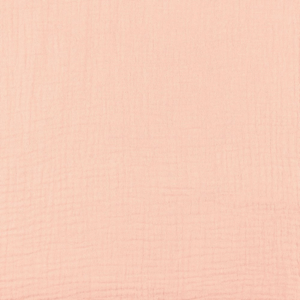 LJUSROSA DOUBLE GAUZE EKOLOGISK MUSLIN – MJUK & ANDNINGSBAR