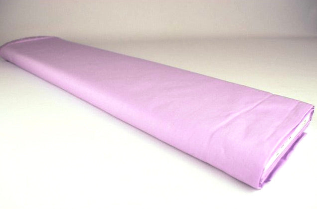 LAVENDEL BOMULLSPOPLIN – TÄTT VÄVT BOMULLSTYG