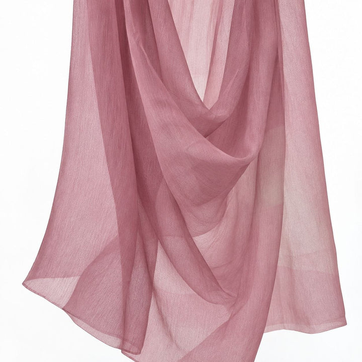 SILKE CHIFFONG – DAMMIG ROSA – 2. SORTERING