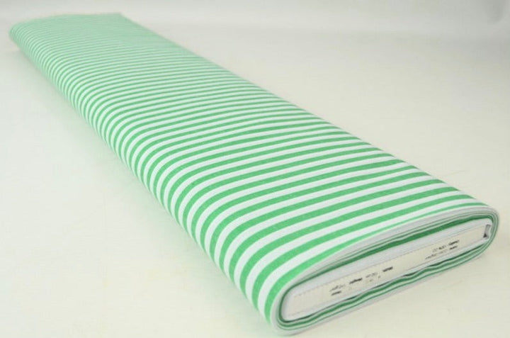 LJUSGRÖN GINGHAM RANDIGT BOMULLSTYG 6,5 MM GINGHAM RUTOR – OEKO-TEX BOMULL, LÄTT & ANDNINGSBART