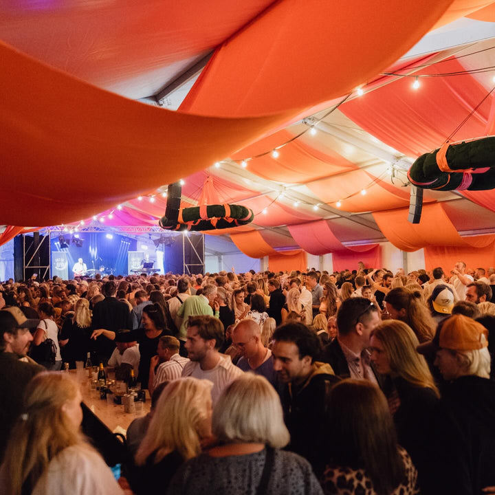 MÖRK GRÅ FLAMSKYDDAD BURLINGTON – EVENT & DEKORATION