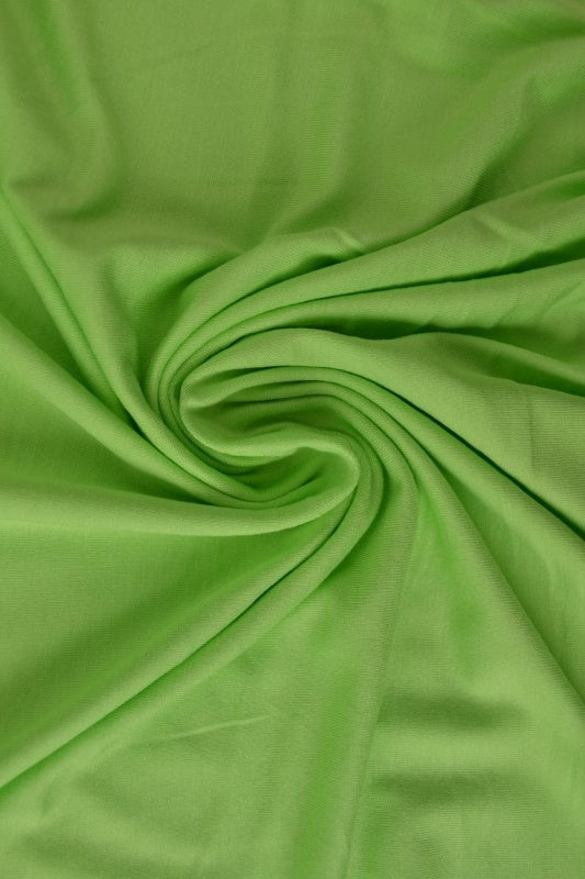 LIME GRÖN VISKOSJERSEY – MJUK, ANDNINGSBAR & ELASTISK