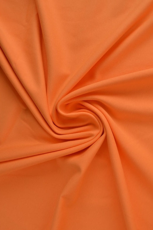 ORANGE BOMULLSJERSEY – NATURLIG, ANDNINGSBAR & STRETCHIG