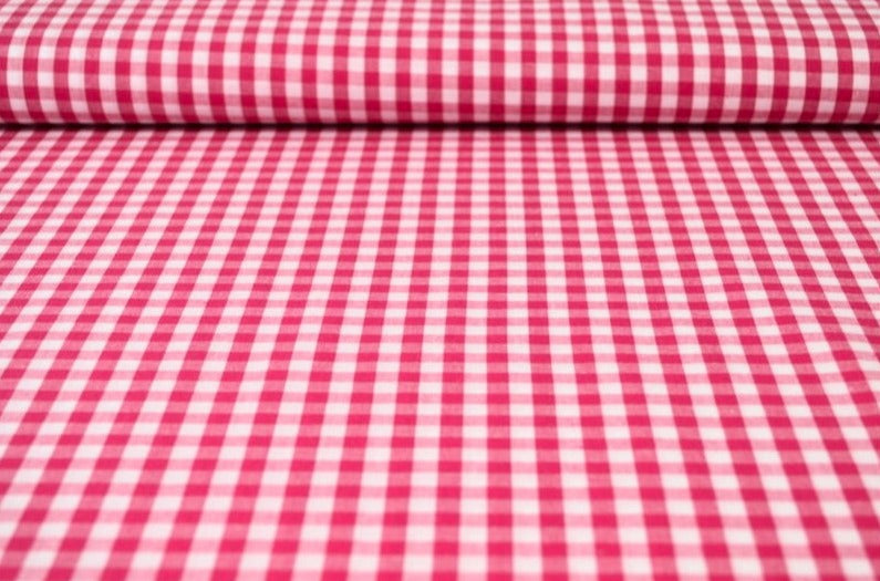 6,5 MM TERNET GINGHAM PINK