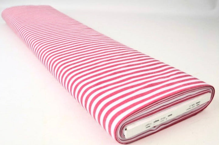 PINK GINGHAM RANDIGT BOMULLSTYG 6,5 MM GINGHAM RUTOR – OEKO-TEX BOMULL, LÄTT & ANDNINGSBART