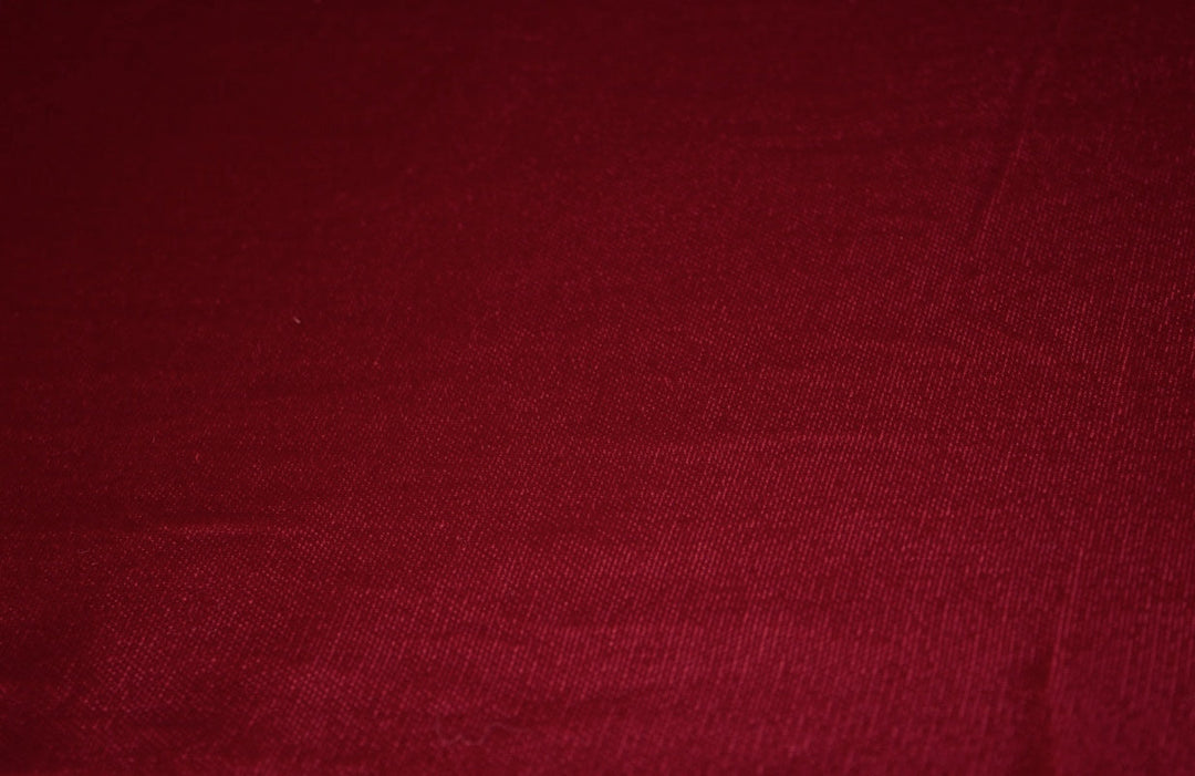 VINRØDT MICRO VELOUR STOF