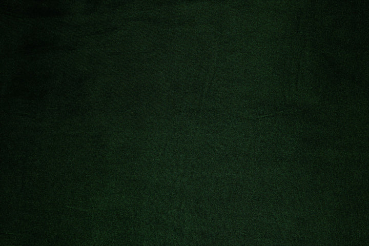 MØRKEGRØNT MICRO VELOUR STOF