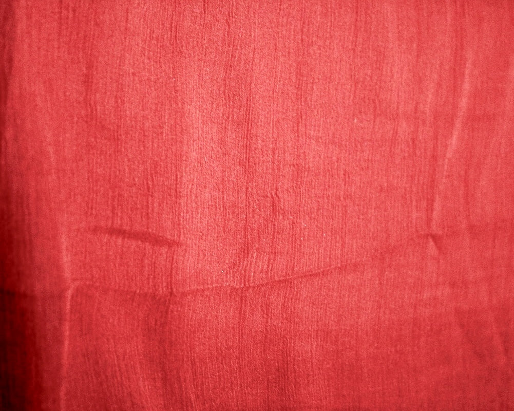 RÖTT SIDENCHIFFONG – LÄTT, SKIRT CHIFFONGTYG