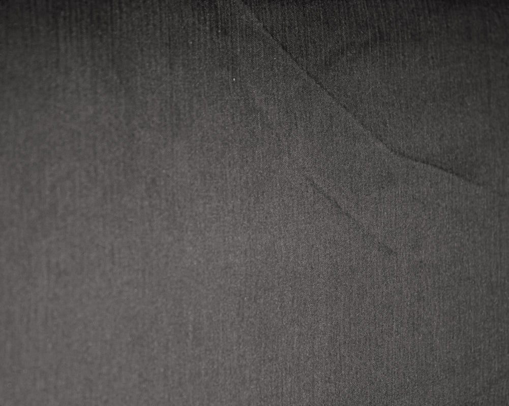 SVART SIDENCHIFFONG – LÄTT, SKIRT CHIFFONGTYG - 150 CM BREDD