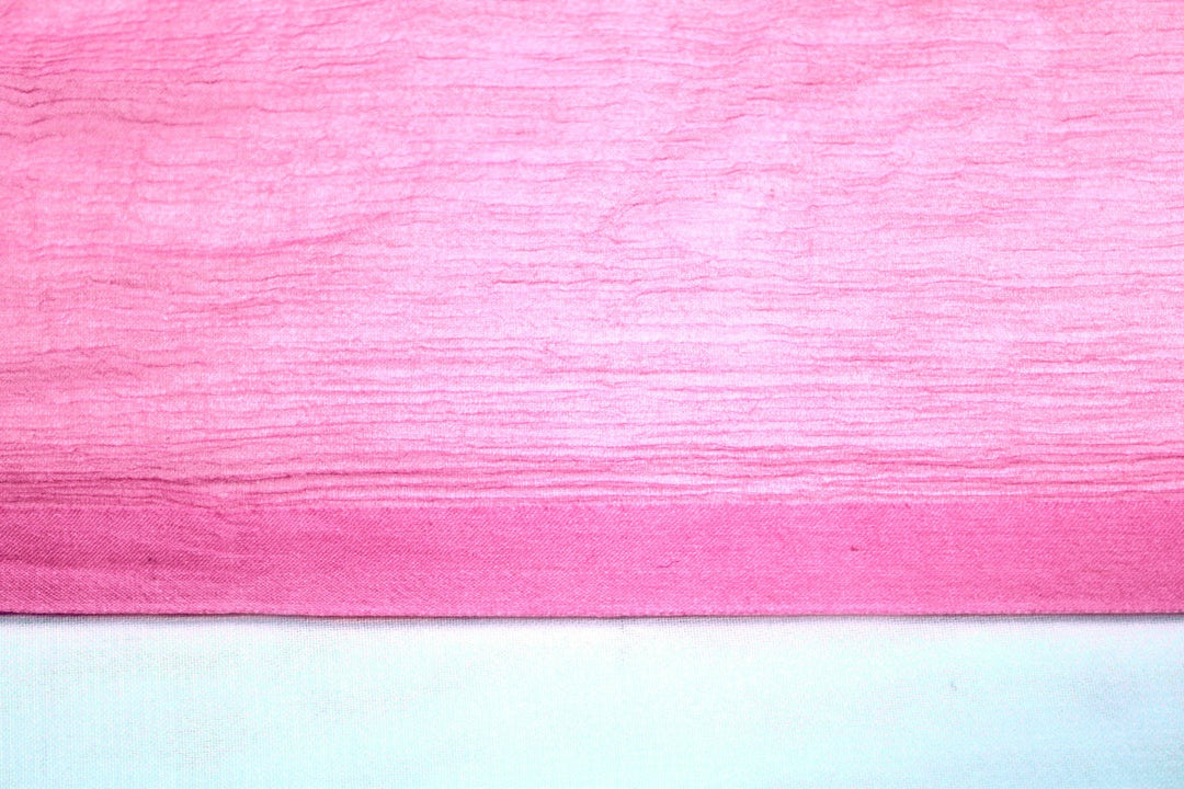 LJUSROSA SIDENCHIFFONG – LÄTT, SKIRT CHIFFONGTYG