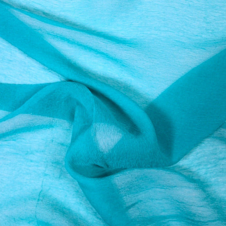 LJUSBLÅTT SIDENCHIFFONG – LÄTT, SKIRT CHIFFONGTYG