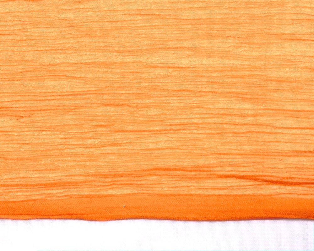 LJUSORANGE SIDENCHIFFONG – LÄTT, SKIRT CHIFFONGTYG