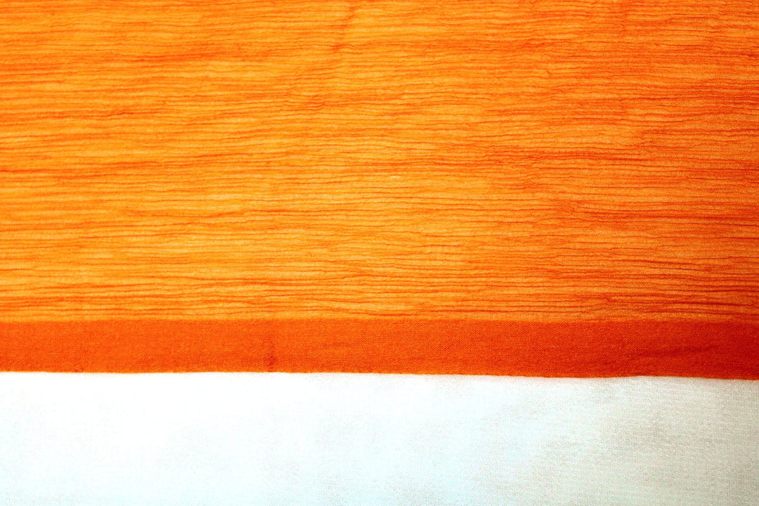 ORANGE SIDENCHIFFONG – LÄTT, SKIRT CHIFFONGTYG