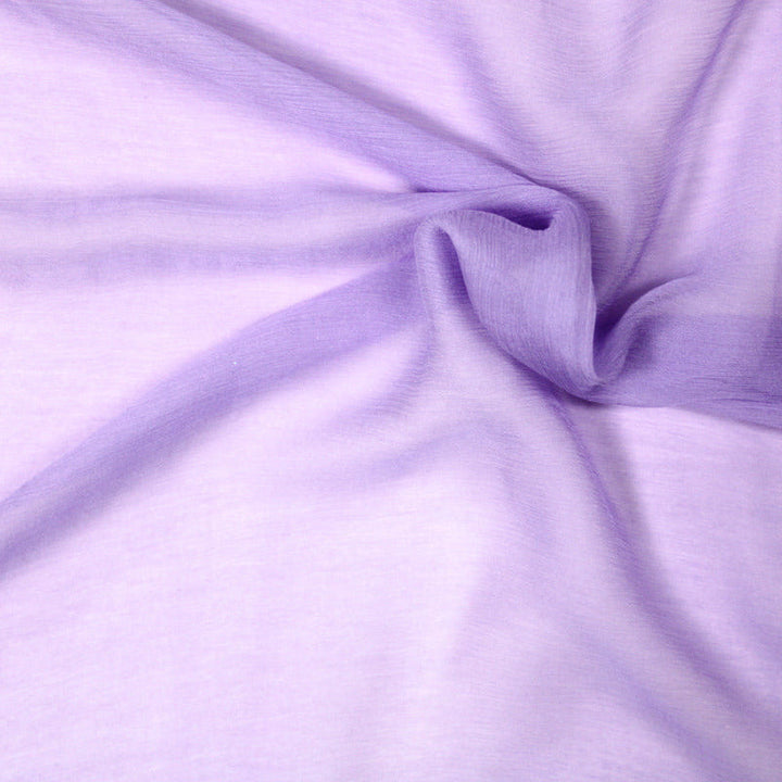 LAVENDEL SIDENCHIFFONG – LÄTT, SKIRT CHIFFONGTYG