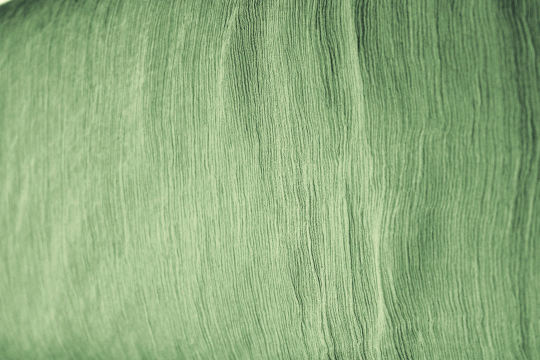 MOSEGRÖNT SIDENCHIFFONG – LÄTT, SKIRT CHIFFONGTYG