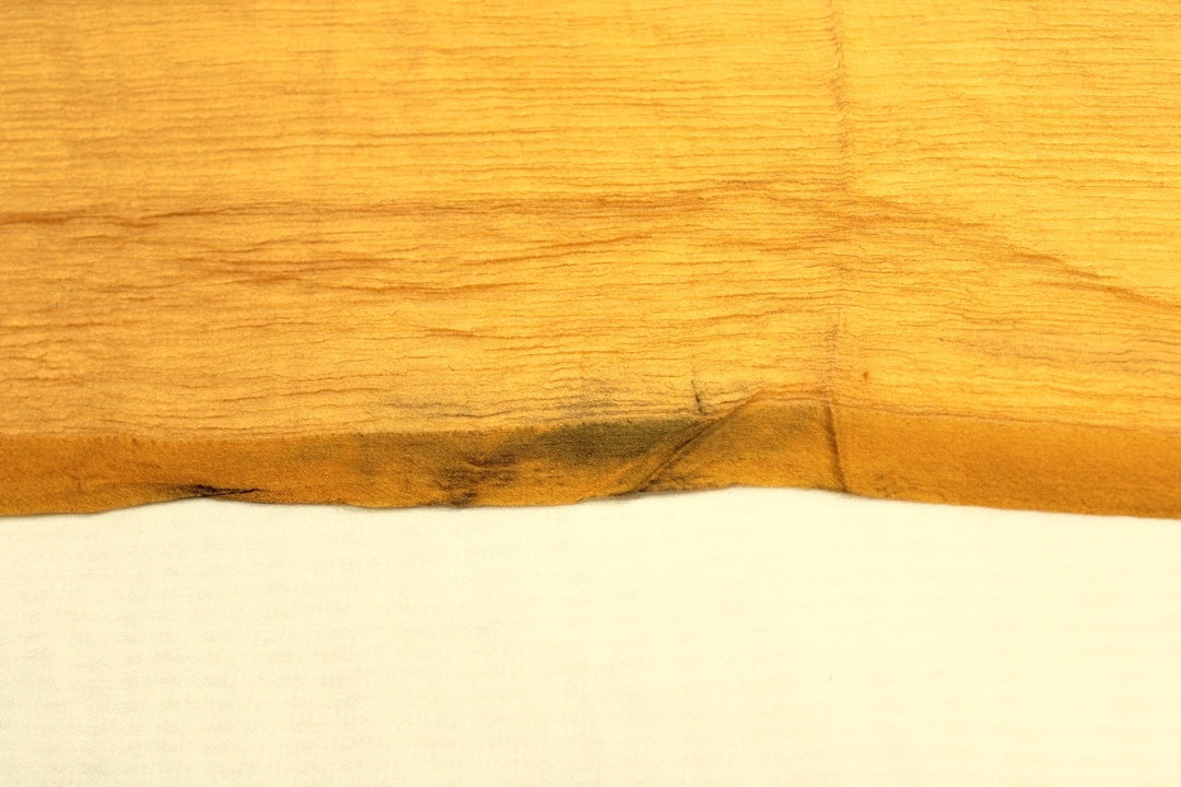 KARRYGULT SIDENCHIFFONG – LÄTT, SKIRT CHIFFONGTYG