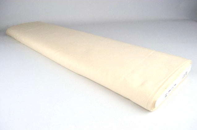 BEIGE BOMULLSPOPLIN – TÄTT VÄVT BOMULLSTYG