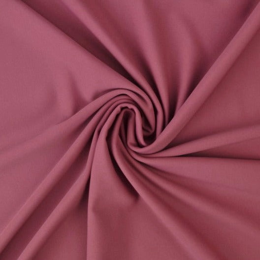 MÖRK VINTAGE ROSA LYCRA – 4-VÄGS STRETCH & SNABBTORKANDE