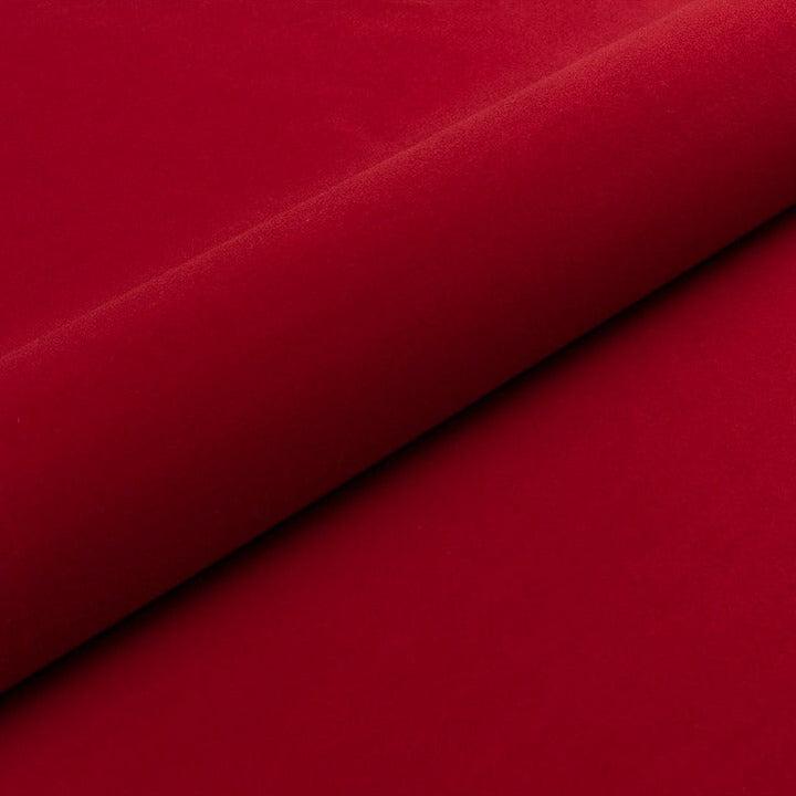 RUBINRÖD LÄTT OCH SLITSTARK MÖBELSAMMET - MAGIC VELVET
