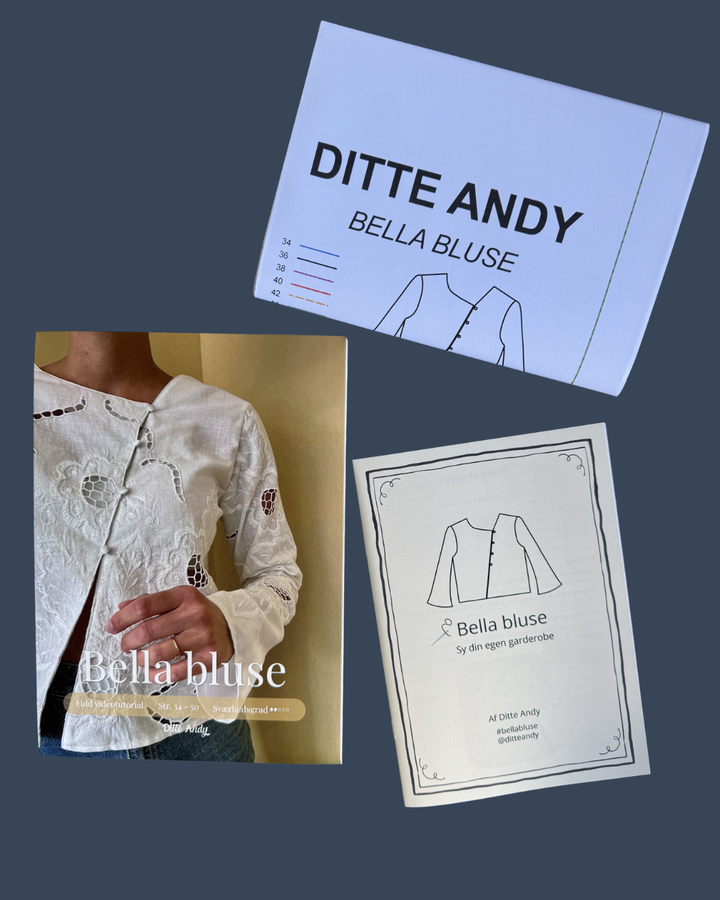 BELLA BLUSEN SYMÖNSTER – DESIGNAT AV DITTE ANDY (STL 34-50)