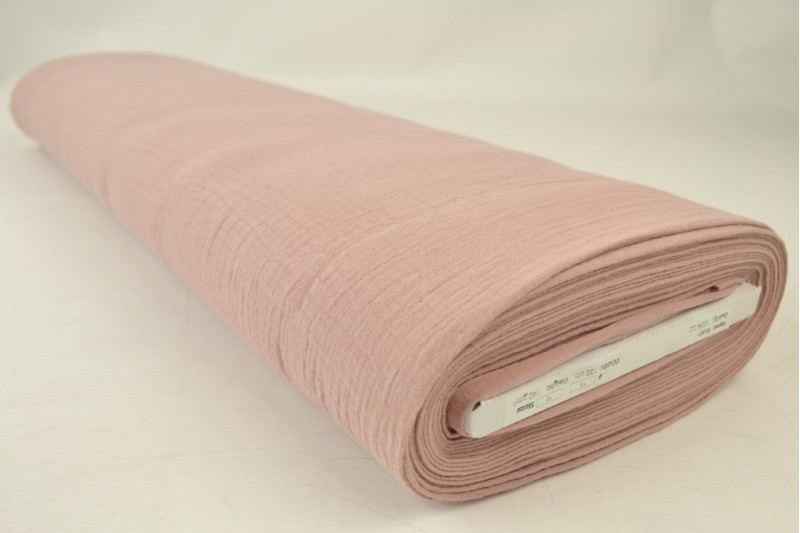 VINTAGE ROSA DOUBLE GAUZE MUSSLIN – MJUK & ANDNINGSBAR