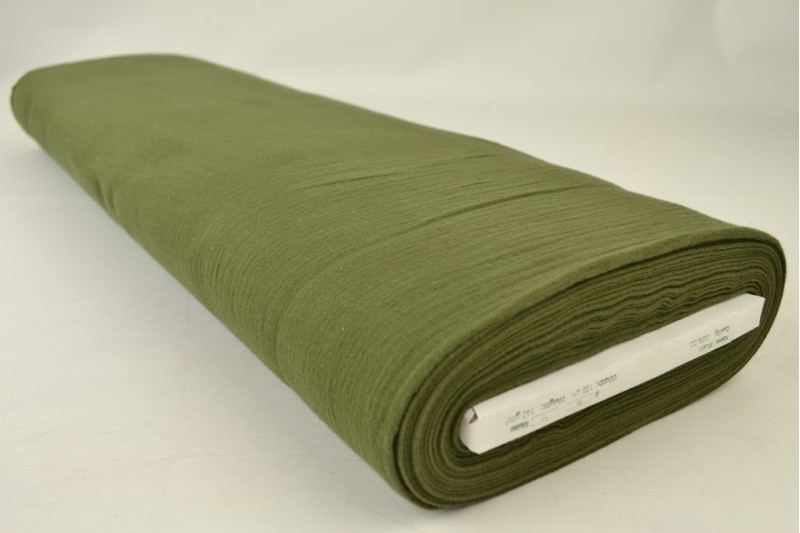 MOSGRÖN DOUBLE GAUZE MUSSLIN – MJUK & ANDNINGSBAR