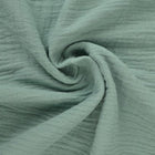 VINTAGE GRÖN DOUBLE GAUZE MUSSLIN