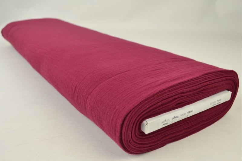 BORDEAUX DOUBLE GAUZE MUSSLIN – MJUK & ANDNINGSBAR