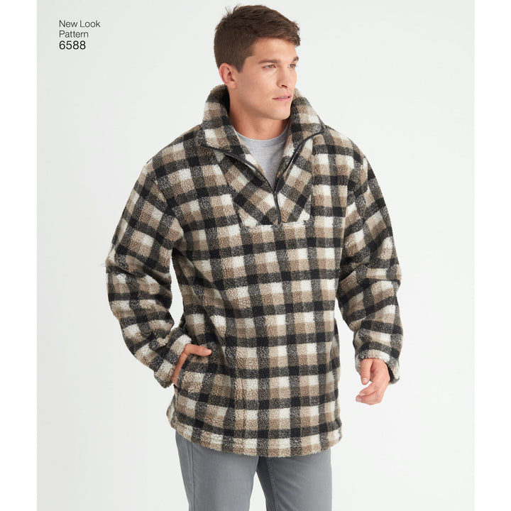 NEW LOOK SYMÖNSTER FÖR UNISEX ÖVERDEL I 3 VERSIONER