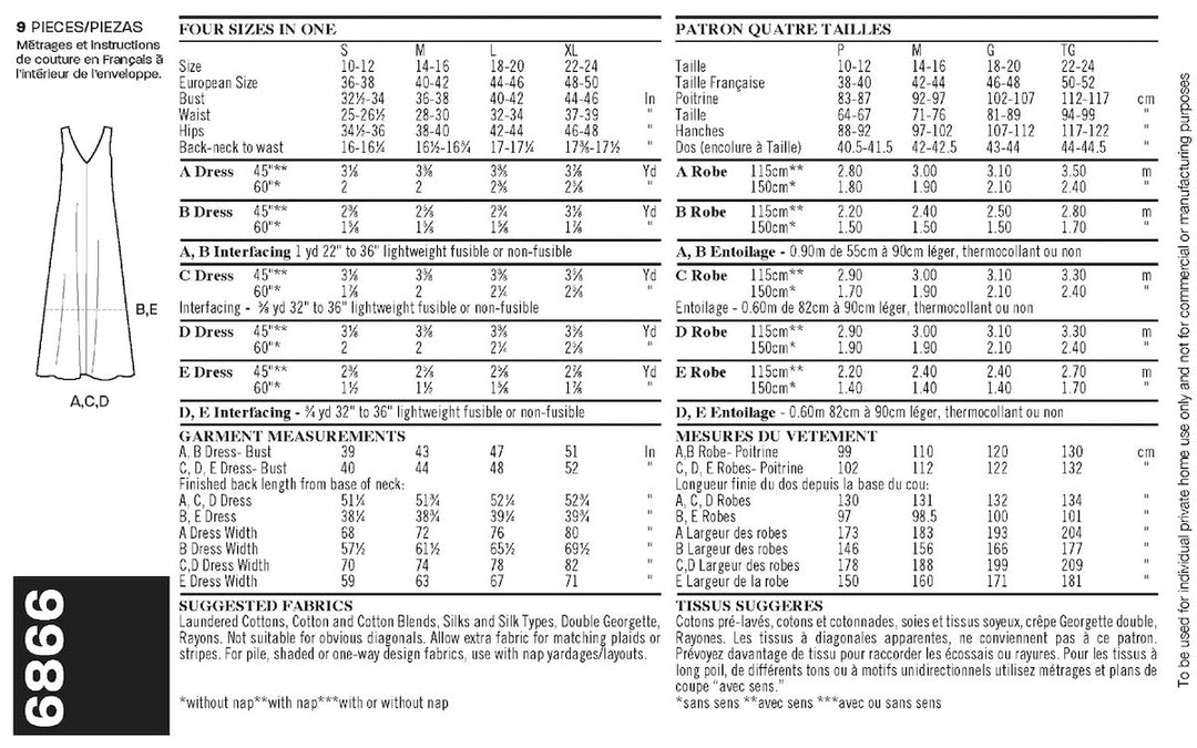 NEW LOOK SYMÖNSTER TILL A-FORMAD KLÄNNING I FEM VARIANTER