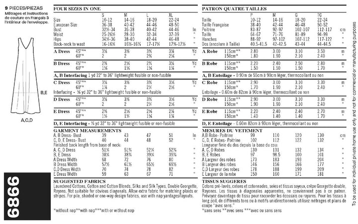 NEW LOOK SYMÖNSTER TILL A-FORMAD KLÄNNING I FEM VARIANTER