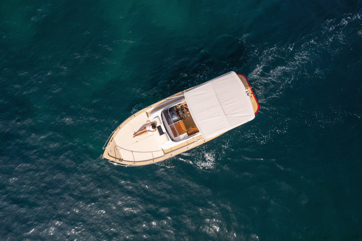 BLÅ NAUTIC KAPELL- & MARKISVÄV – UV-BESTÄNDIG, VATTENAVVISANDE & MÖGELRESISTENT