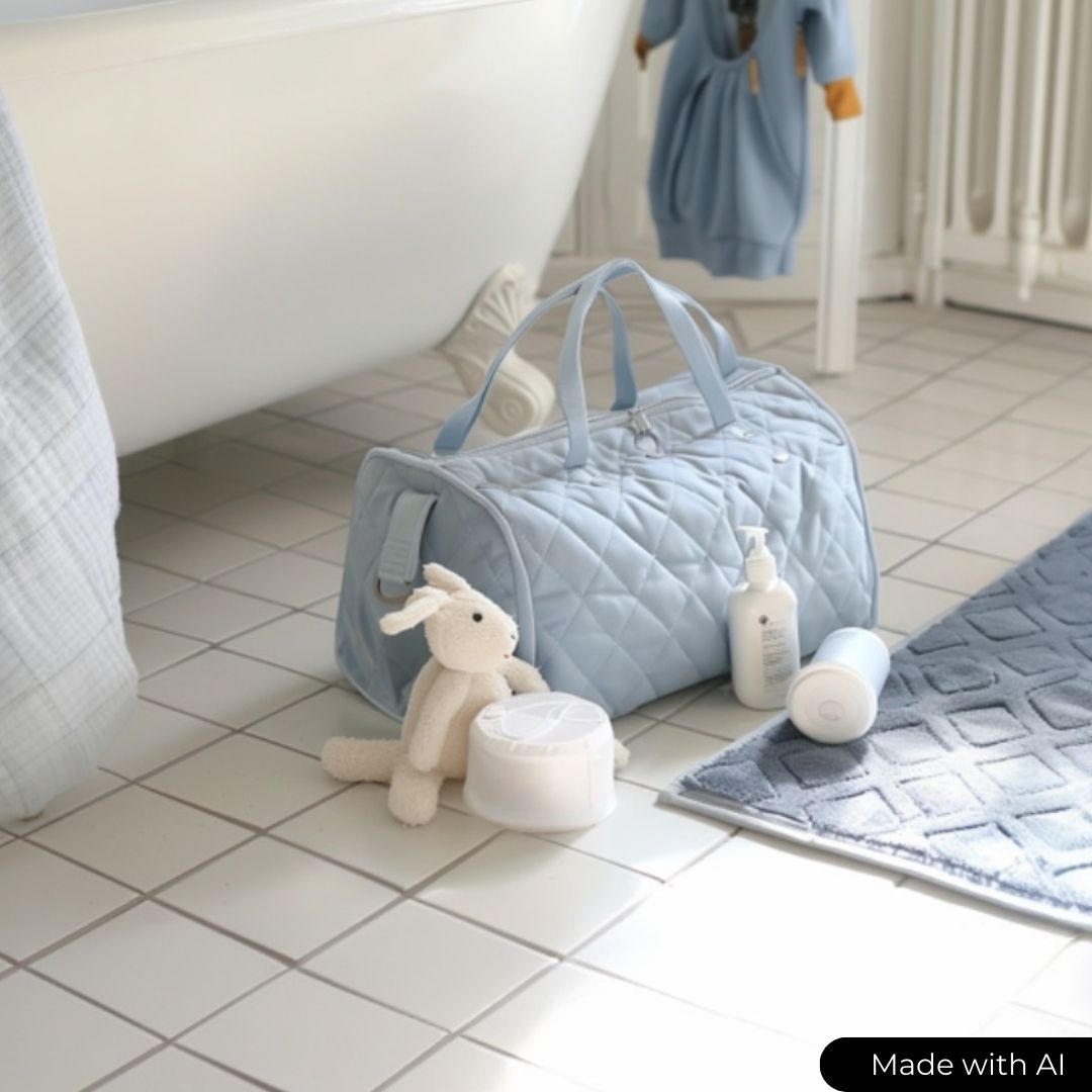 BORDEAUX QUILTAT TYG MED VADDERAD BAKSIDA